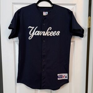 Majestic Navy Yankees Kids Jersey (Derek Jeter)